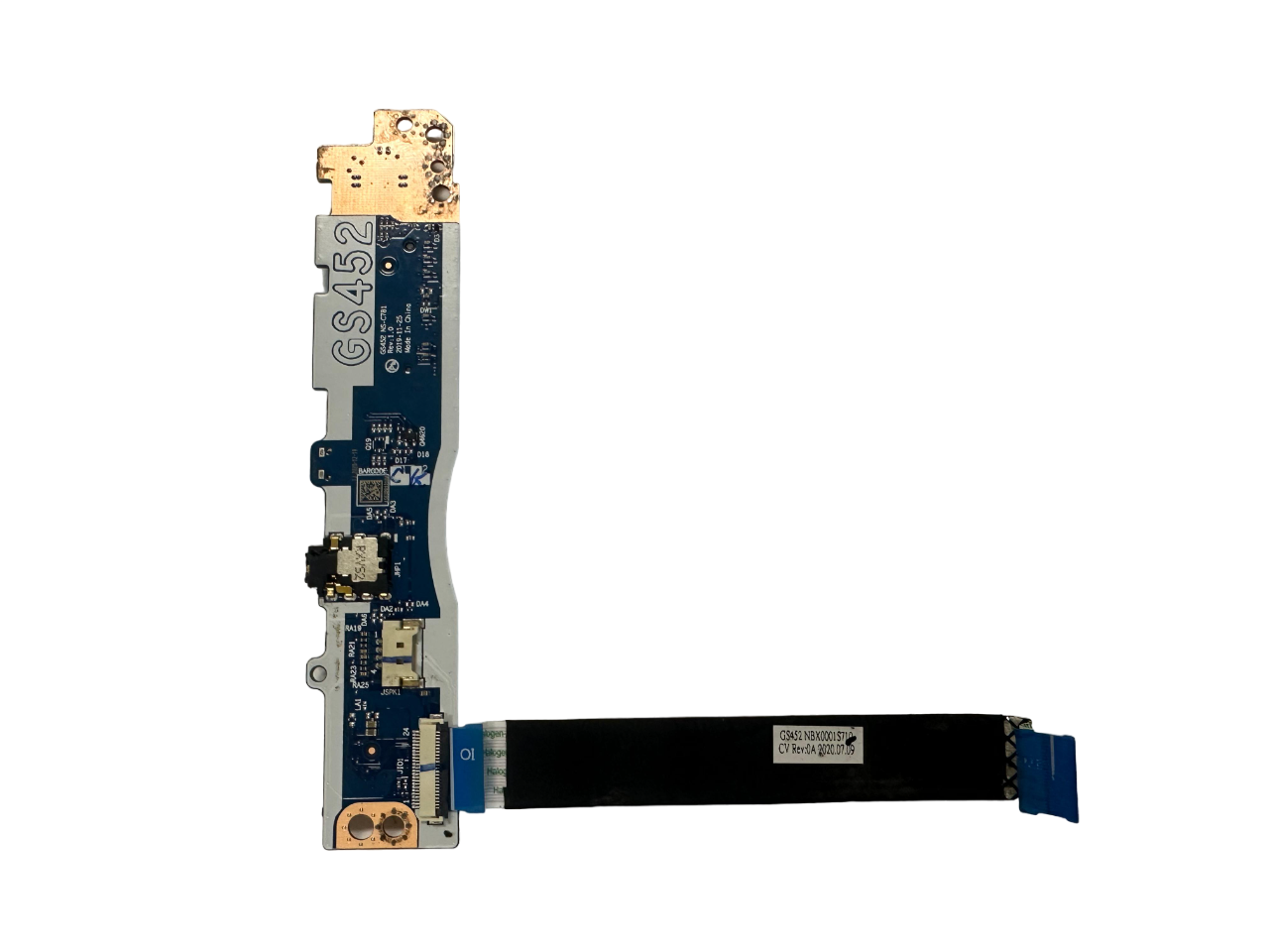 Orjinal Lenovo 5C50S25433 NS-C781 Tetik Power Buton Audio Jack SD Kart USB Board