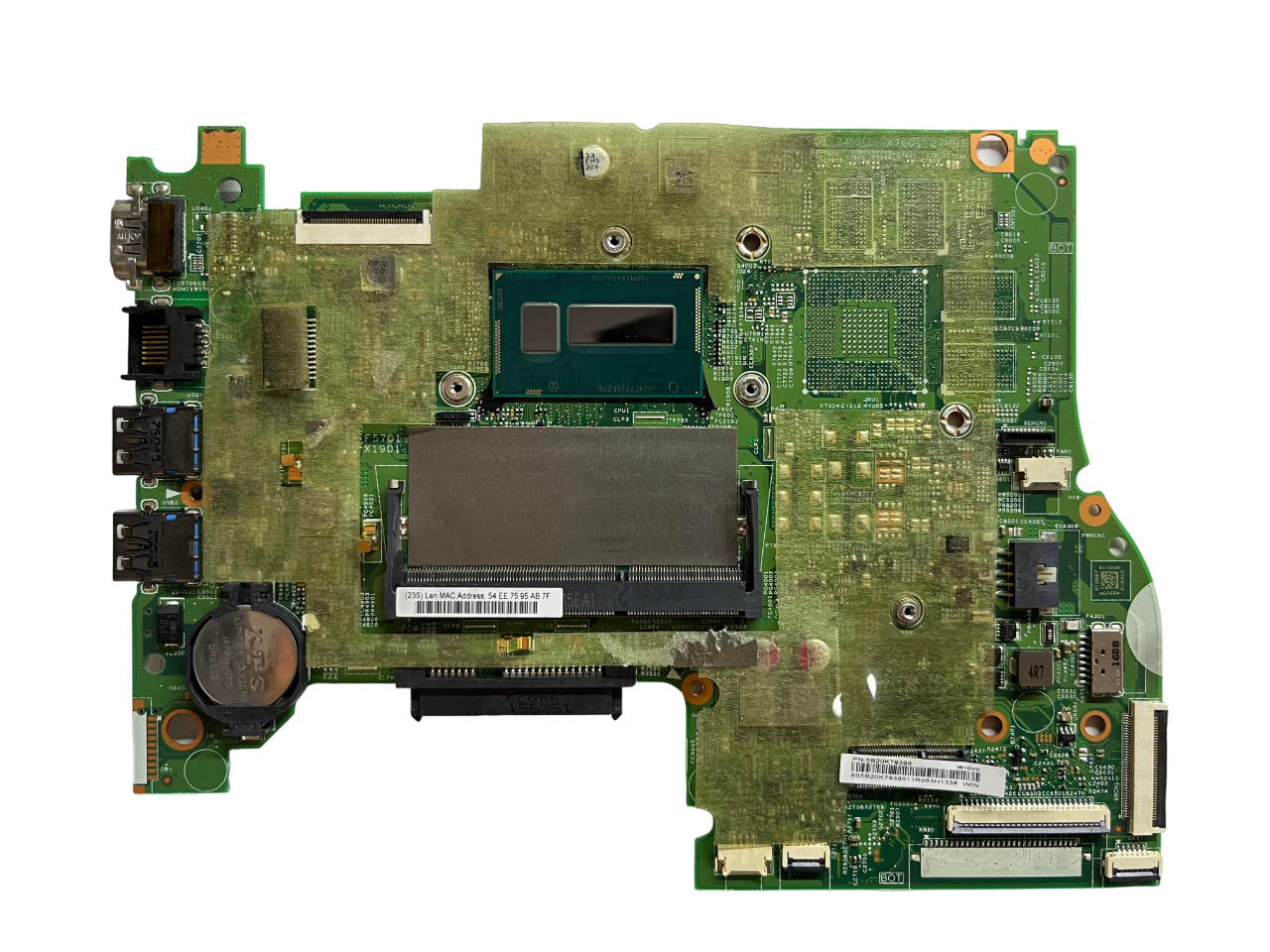 Orjinal Lenovo 5B20K79385 5B20H91154 5B20H91192 i3-5005U On Board Notebook Anakart