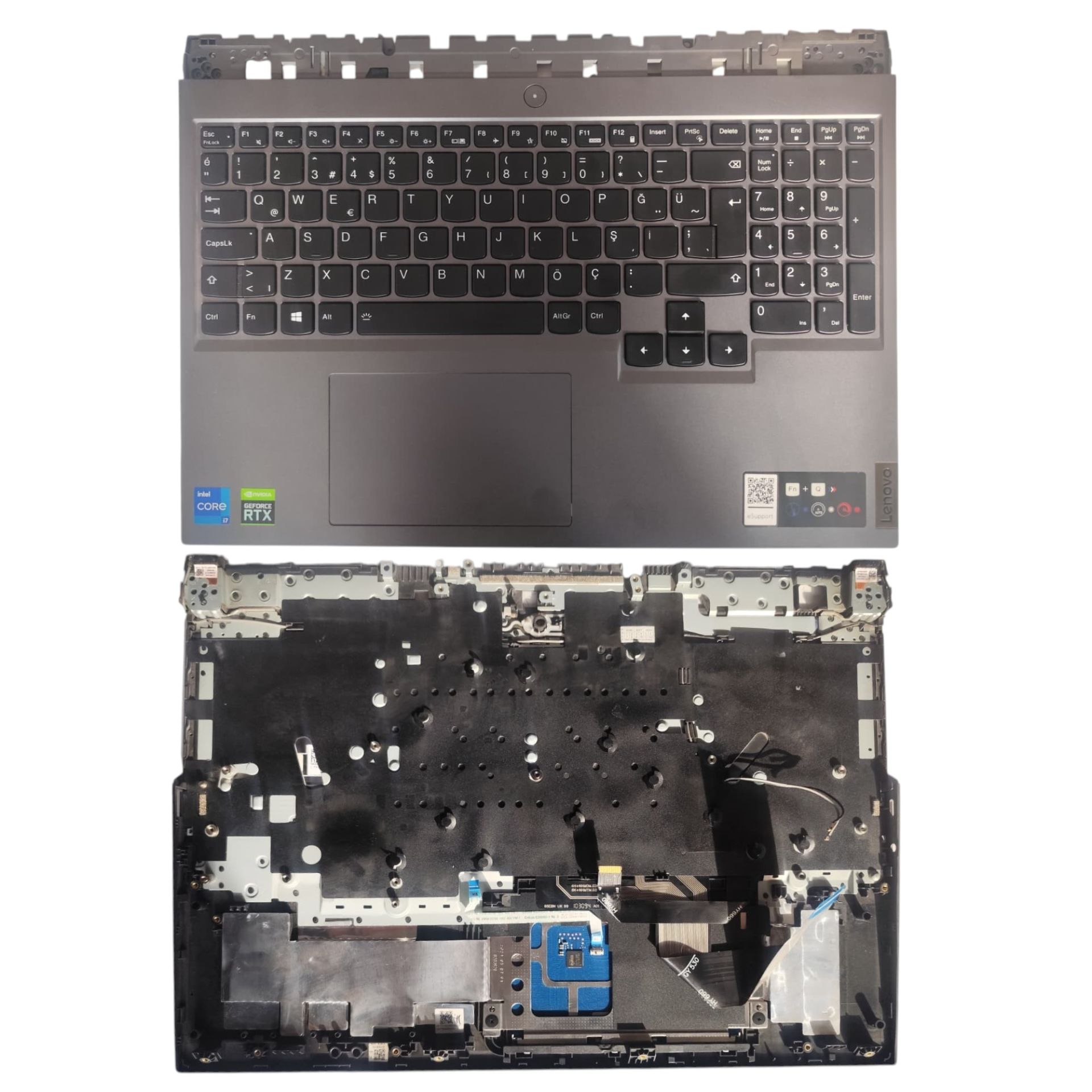 Lenovo Legion 5 Pro 16ITH6H Klavye Kasası Orjinal YedekParça