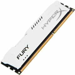 HyperX Fury White 8GB 1600MHz DDR3 Ram HX316C10FW/8