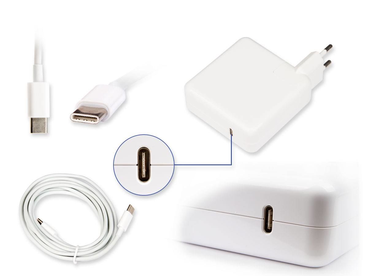 Original Apple Macbook Pro 12, Macbook Air 13, Macbook Pro 13, 2016-2020 Usb-C Type-C 61W A1534 A1932 A2179 A1706 A1708 A1718 A2159 A1989 A2289 A2251 Adaptör Şarj Cihazı