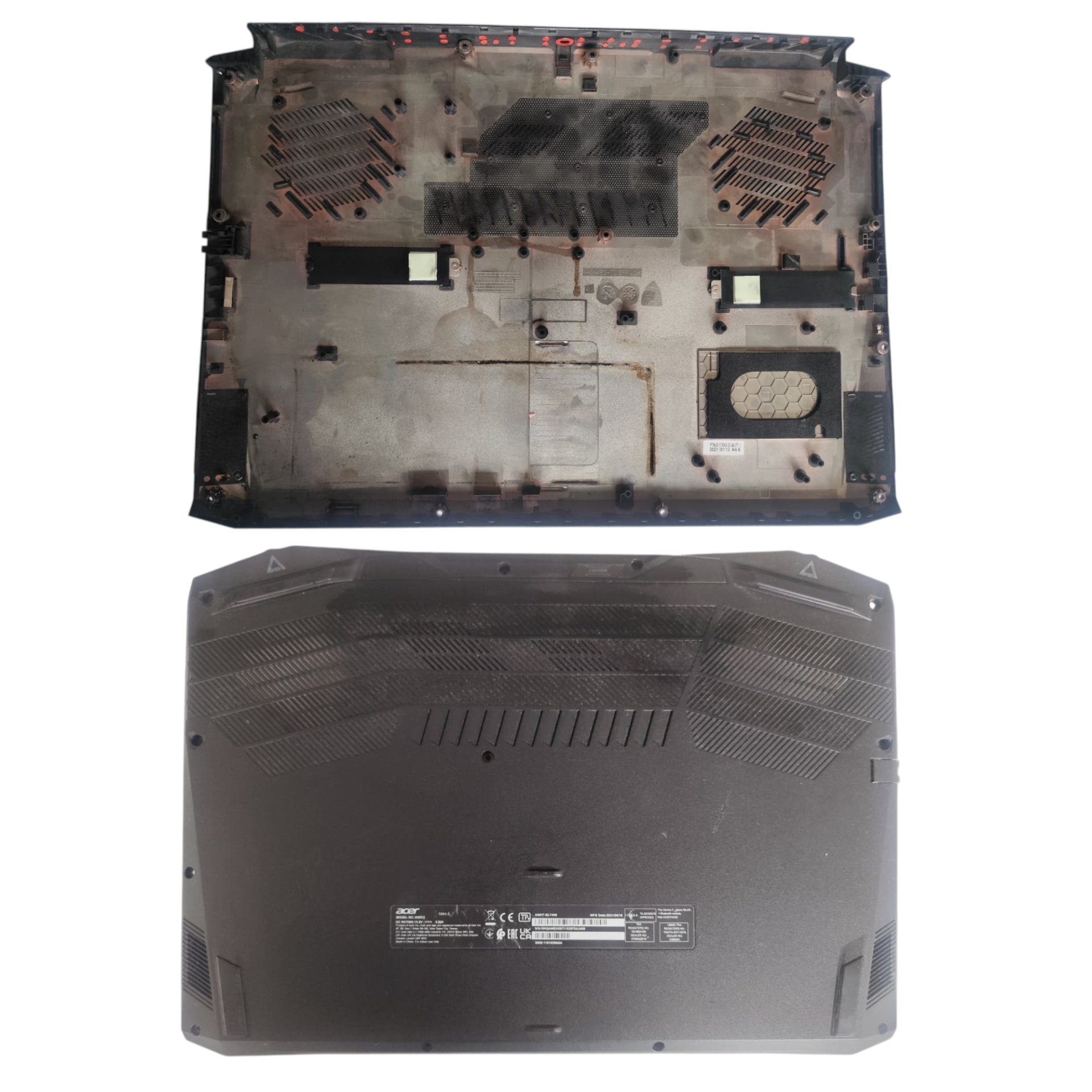 Acer Nitro 5 AN517-52-74H8 Alt Kasa Orjinal Yedek Parça