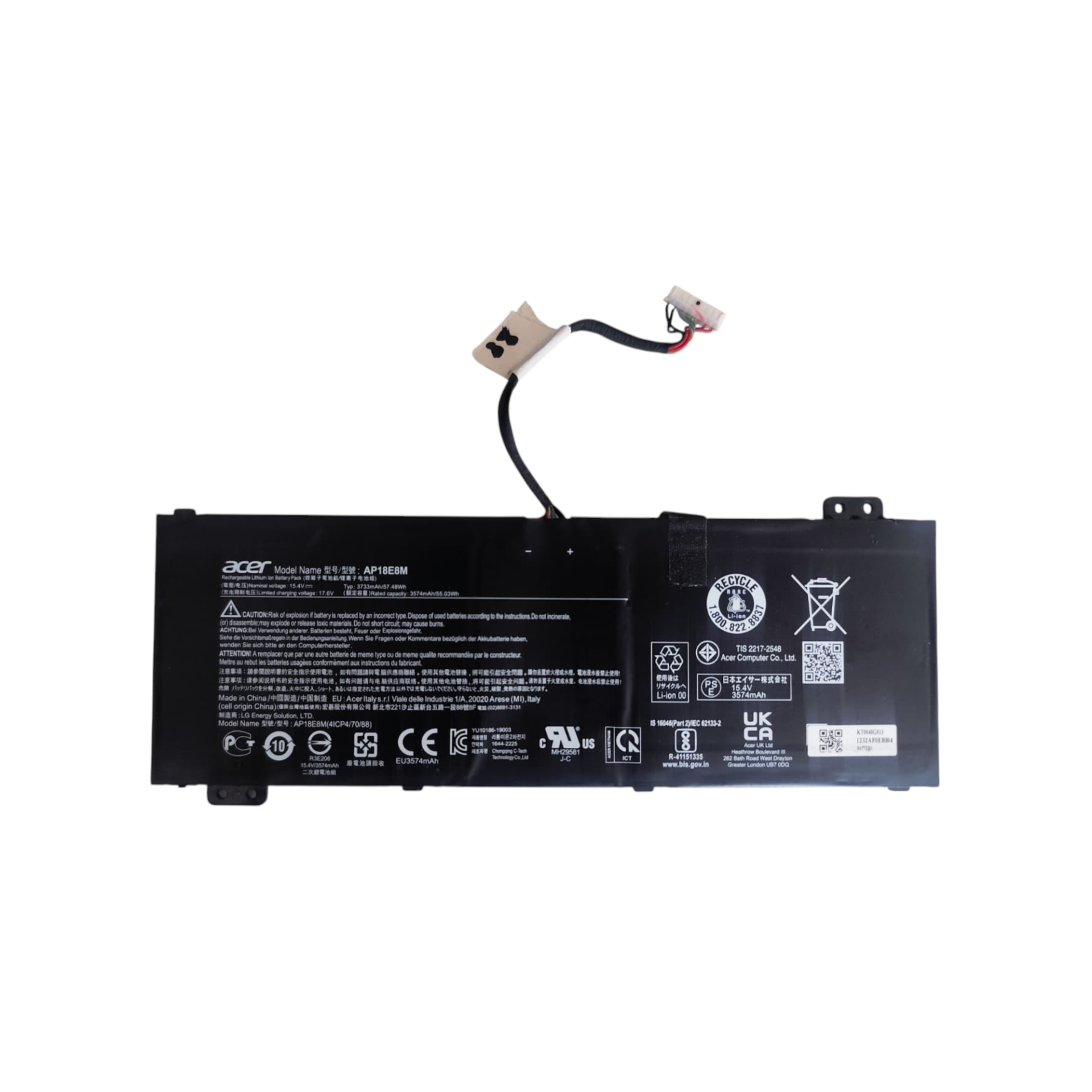 Acer Nitro 5 AN517 AP18E8M Batarya Orjinal Yedek Parça