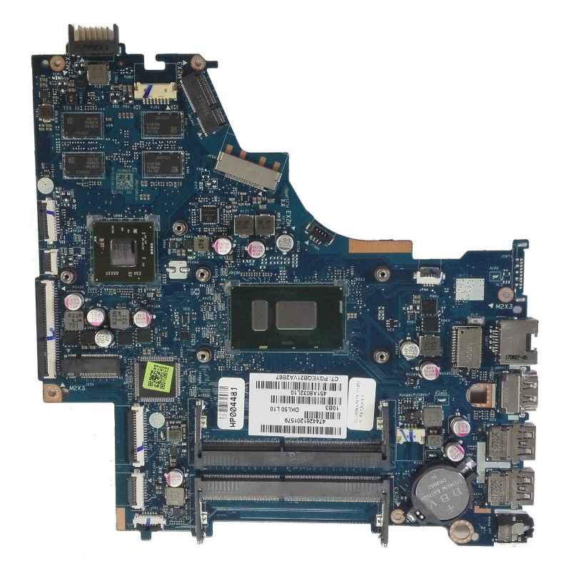 Hp 250 250 g6 255 G6 15-BS 15-BW İ3 7. Nesil Anakart DKL50 LA-E802P