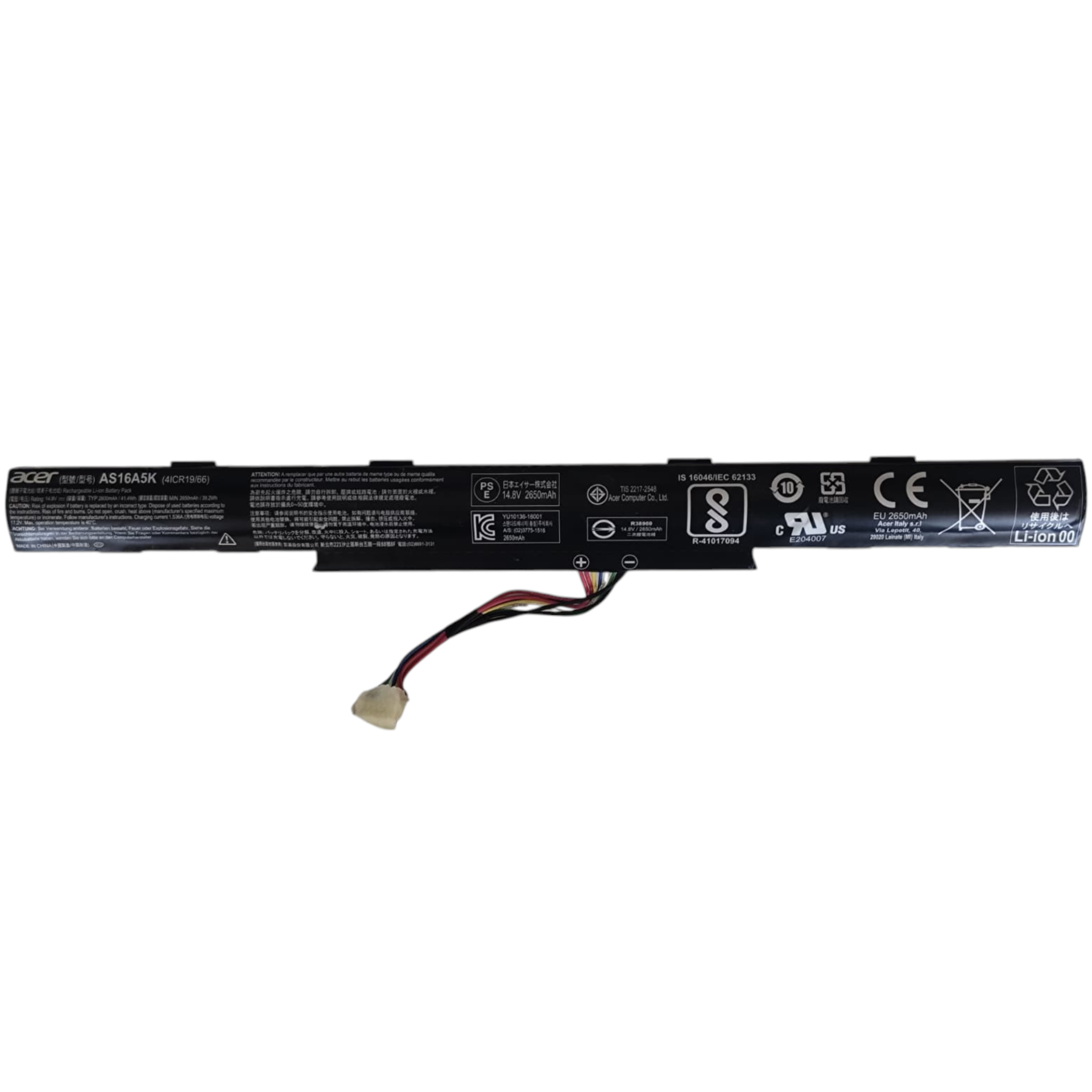 Acer Aspire F15 F5-573G-53WN Batarya Orjinal Yedek Parça