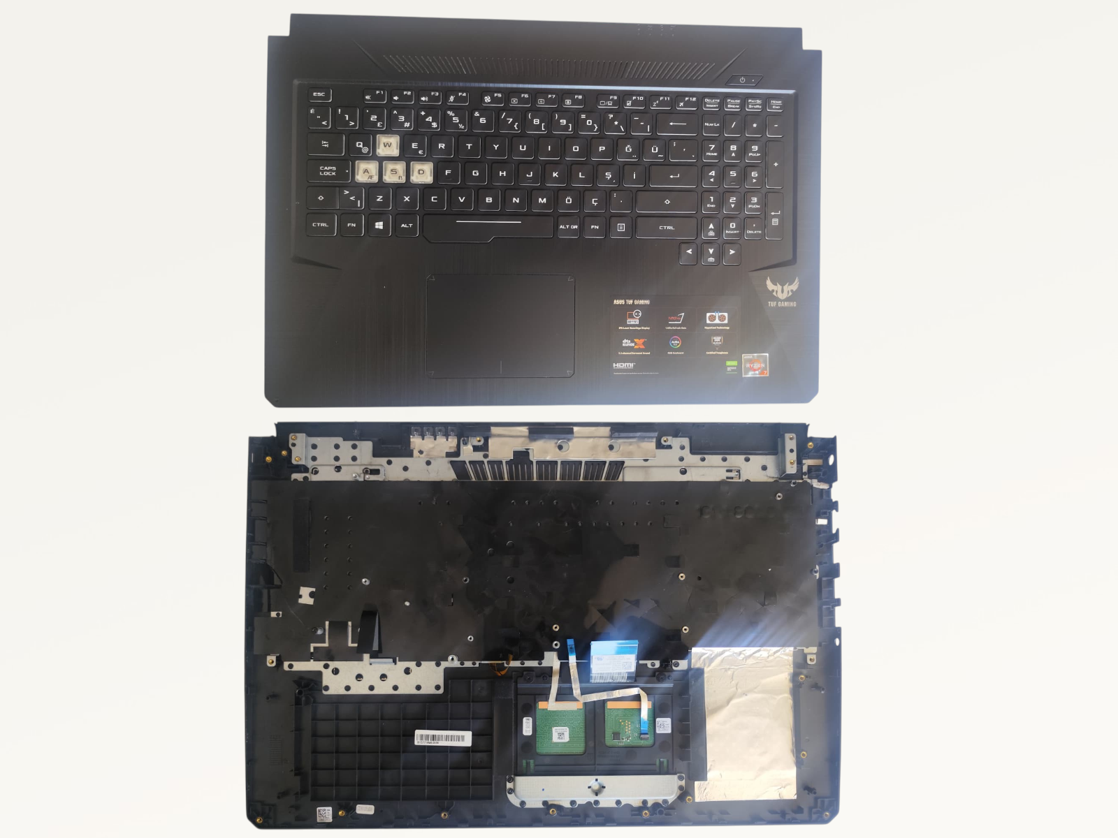 Asus FX705DT-H7115 Klavye Kasası Orjinal Yedek Parça