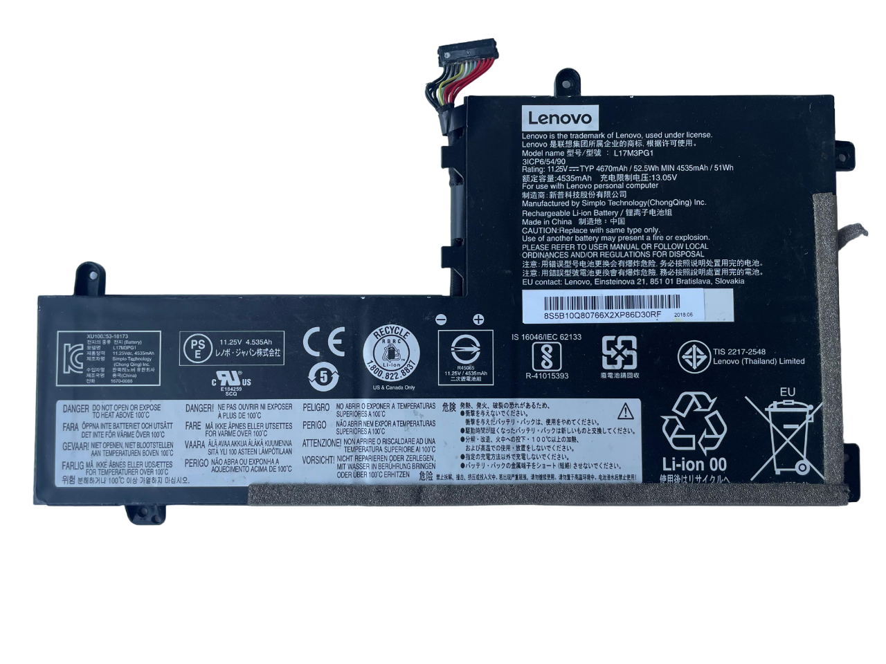 Orijinal Lenovo Legion 5B10Q88561 5B10Q93417 Notebook Batarya Laptop Pil