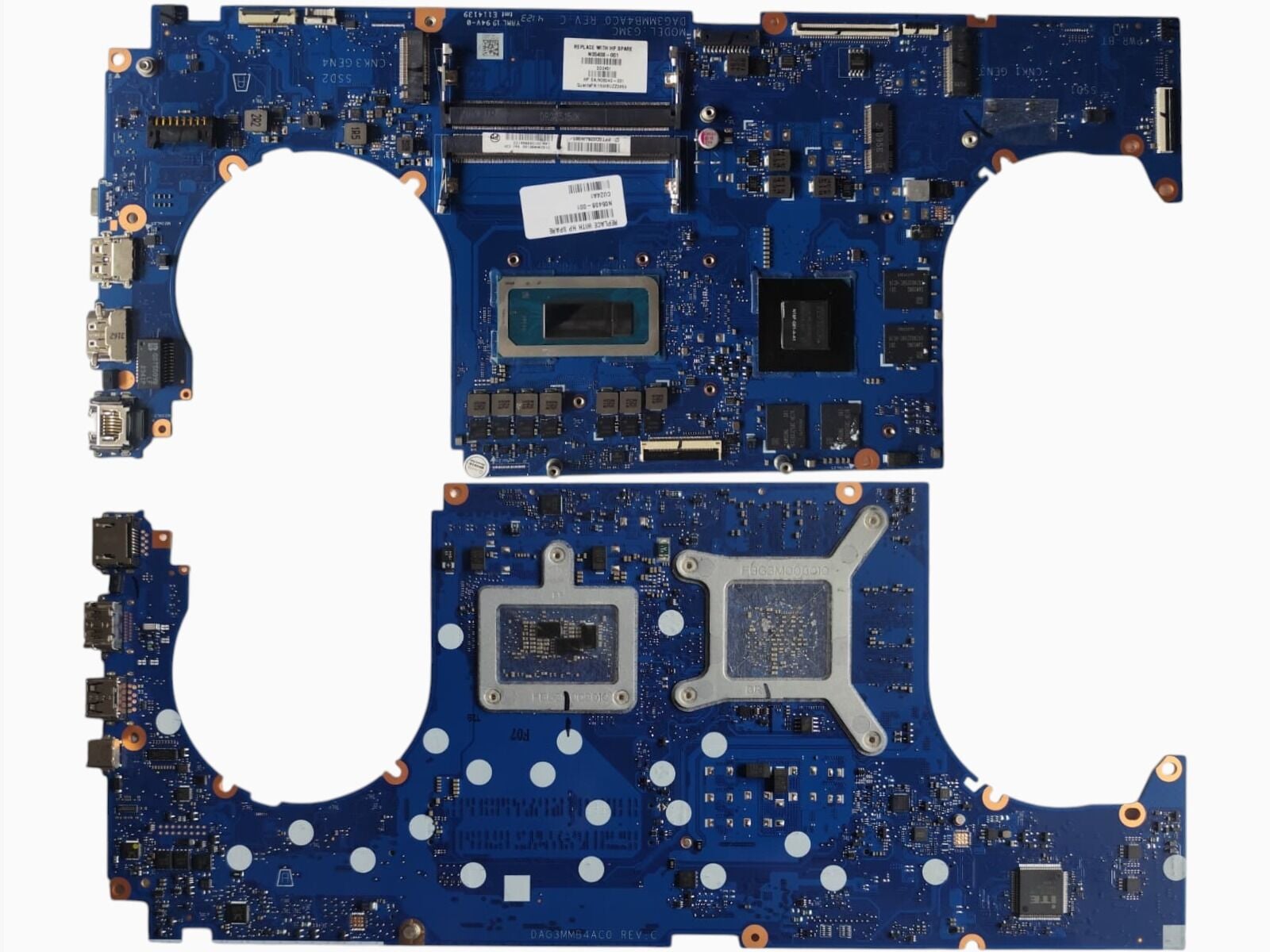 HP VİCTUS 16 -D ANAKART İ5 12500H  GTX 1650 DAG3MMB4AC0 REV C