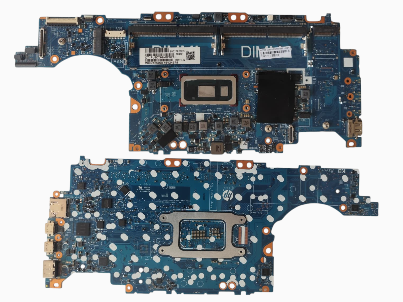 HP EliteBook 830 G7 Anakart i7-10610U İşlemci 6050A3136201-A01