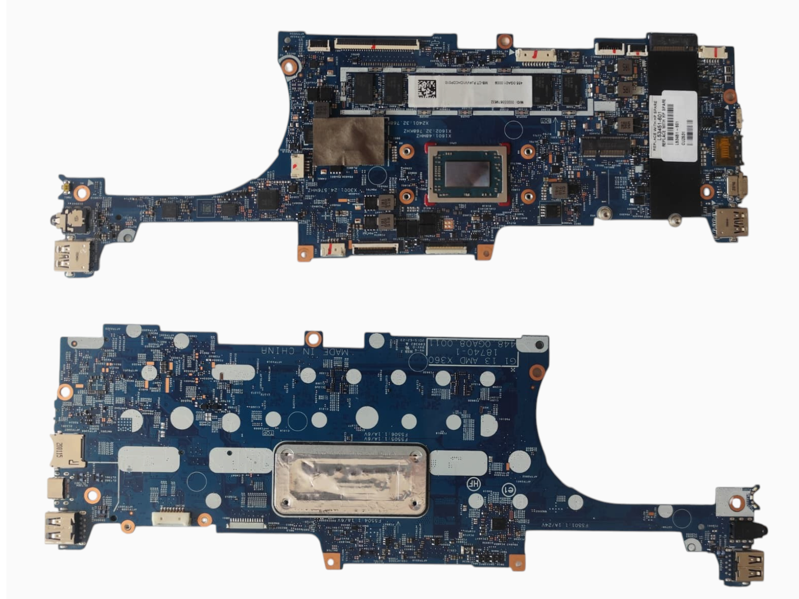 HP Envy x360 13-AR Anakart AMD 7-3700U İşlemci G1 13 AMD X360