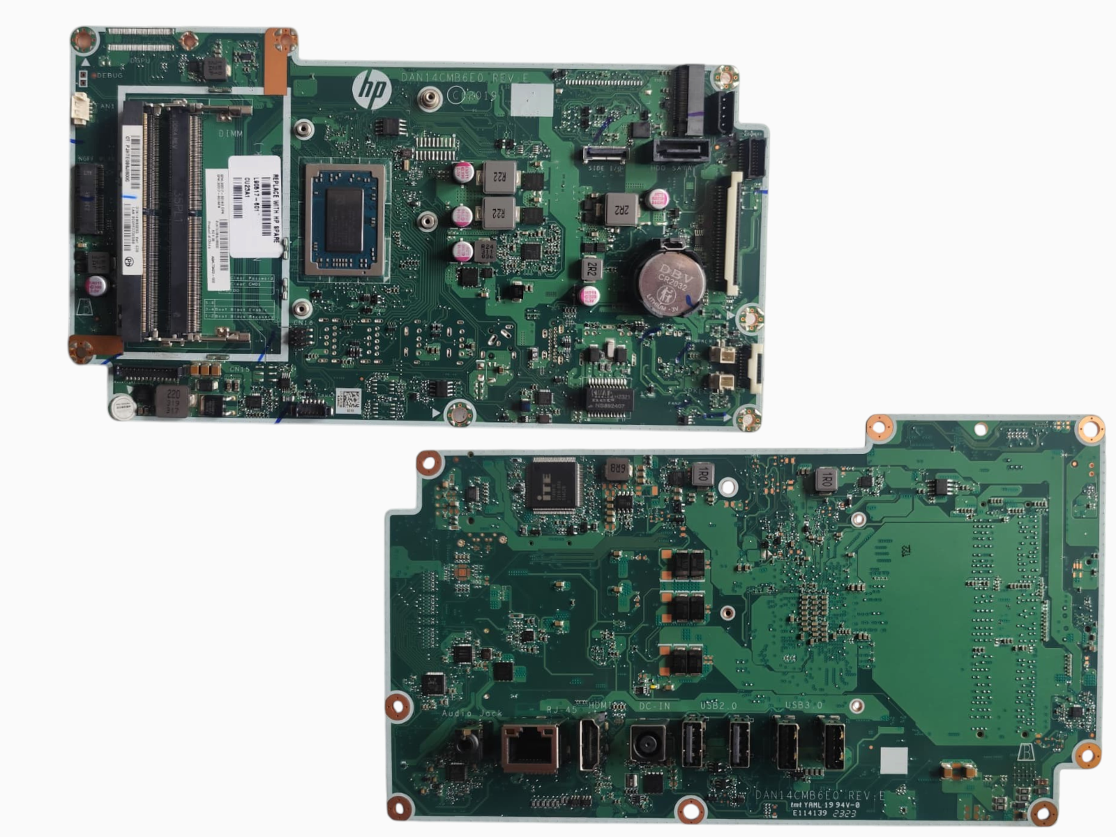 HP All-in-One 22-df Anakart AMD 5 3500U İşlemci DAN14CMB6E0 REV E