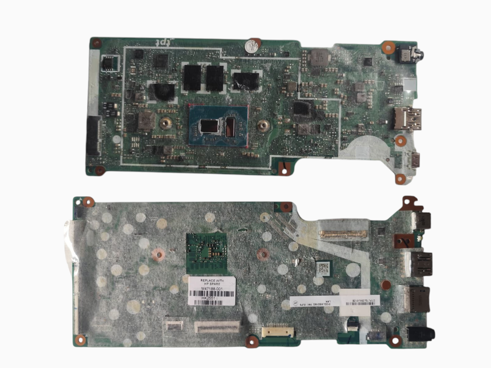 HP Chromebook 14 g7 Anakart Celeron N4500 İşlemci DA00GLMB6H0 REV H