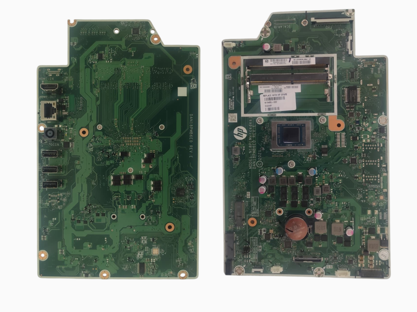 HP All-in-One 24-CA Anakart AMD 5 5625U İşlemci DAN18PMB6E0 REV E