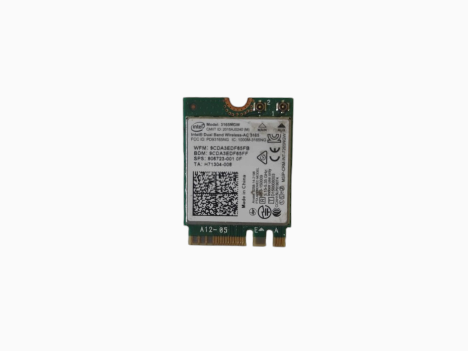 Asus Vivobook 15 X542UQ Wifi Kart Orjinal Yedek Parça