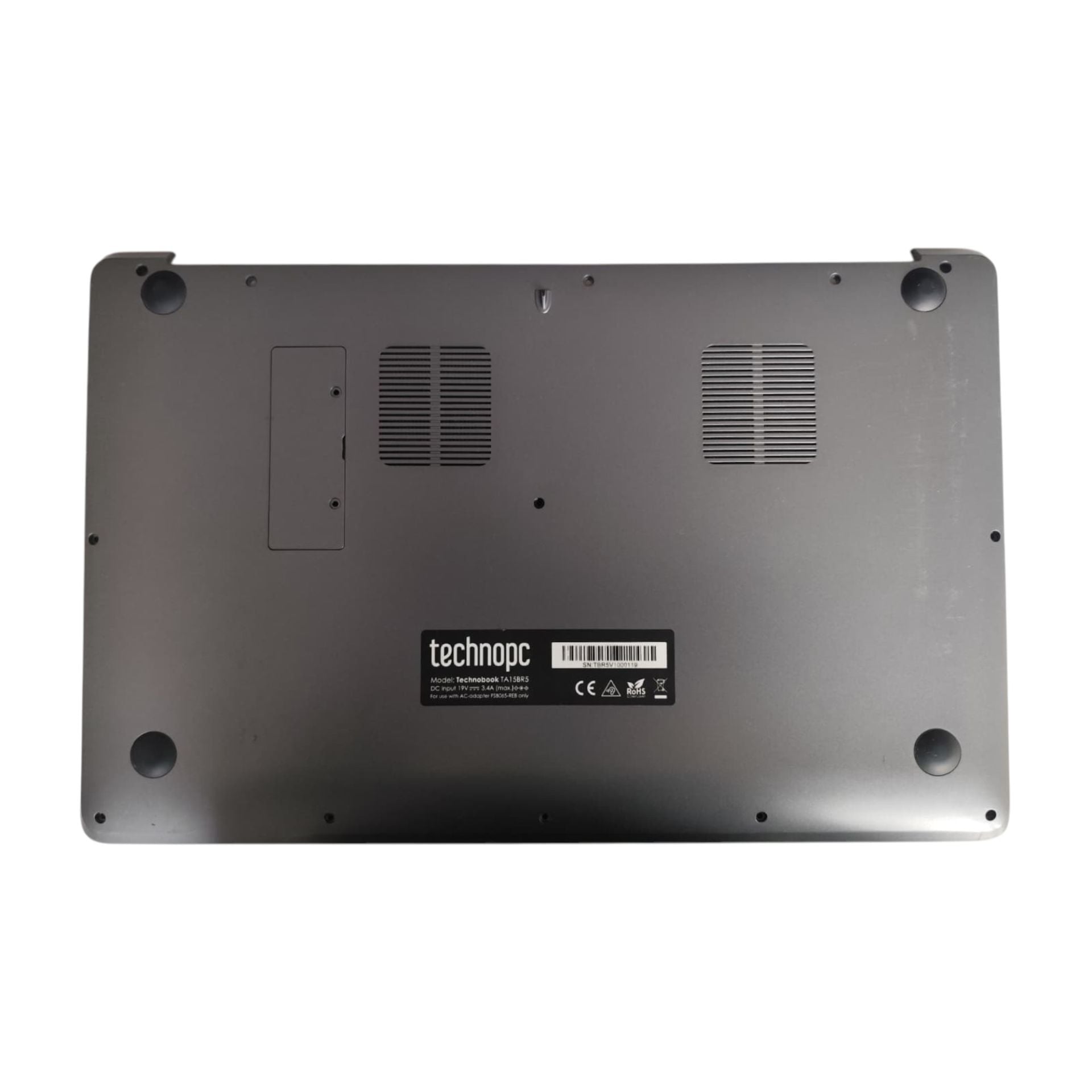 Technopc Technobook TA15BR5 Alt Kasa Orjinal Yedek Parça