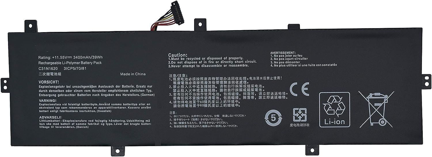 Asus Zenbook UX430U Batarya Pil Muadil