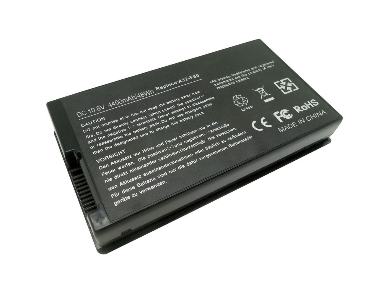 Asus F50, F50S, F50Sv, F80, F80Q, F80S, F81, F81S, F81Se, F83, F83Se, F83Vf, X61S, X81S, X82Q, X82S, X85 Batarya, Asus A32-F80, A32-F80A, A32-F80H Pil