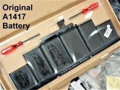 MacBook Pro 15 inch Retina A1398 A1417 Apple A1398 15'' 2012 2013 Retina MC975 Apple EMC 2512, EMC 2673, 020-7469-A MC975 MC975LL/A MC976 MC976LL/A MD831 MD831LL/A ME664 ME664LL/A ME665 ME665LL/A ME698 ME698LL/A Batarya Orjinal Pil