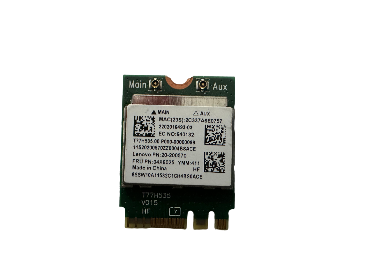 Lenovo RTL8723BE Wifi Wireless Kartı 04X6025