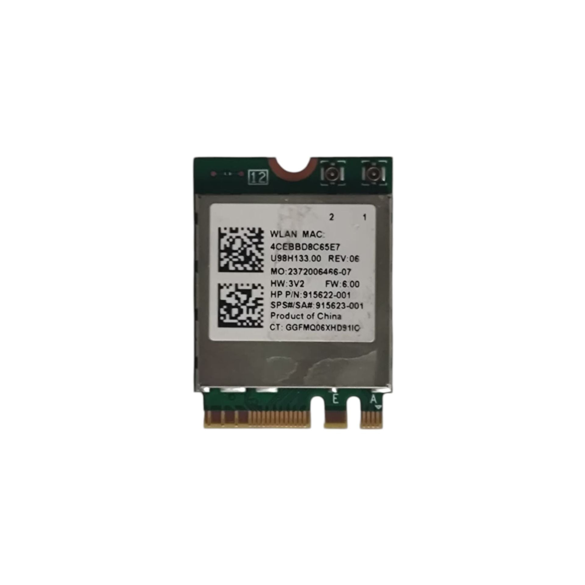 Hp Pavilion Gaming 15-dk0014nt Wifi Kart Orjinal Yedek Parça